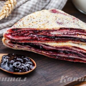Блин сладкий с джемом</a>