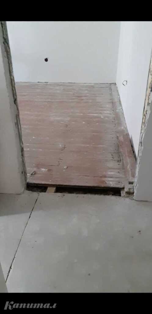 Ищу мастера по демонтажу деревянного пола
