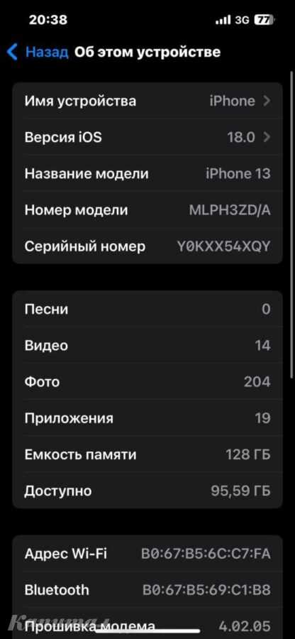 iPhone 13 /128гб