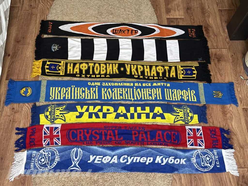 Шарфы футбольных клубов