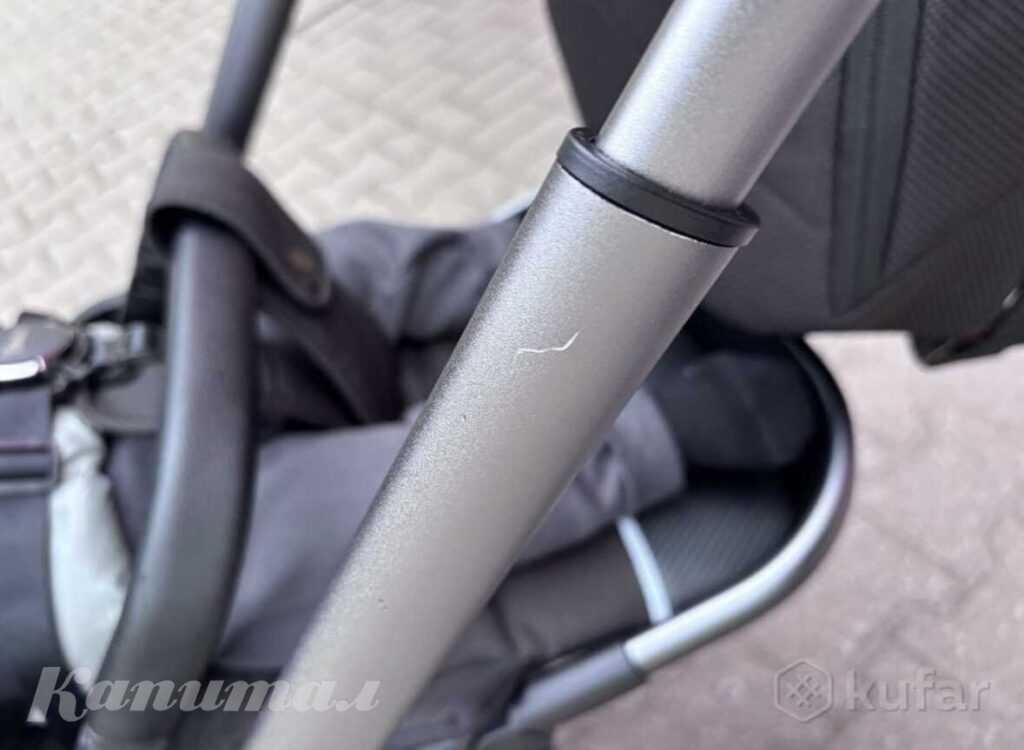 Детская универсальная коляска Rant Flex Pro 2 в 1 2023 / RA074 (черный)