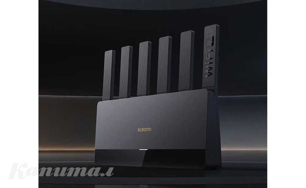 Маршрутизатор xiaomi BE6500 WiFi 2.4, 5 , 6 и 7