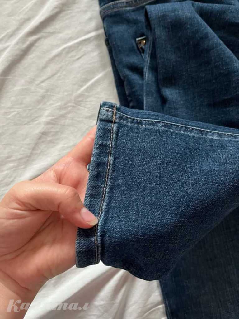 Джинсы высокая посадка / на низкий рост
