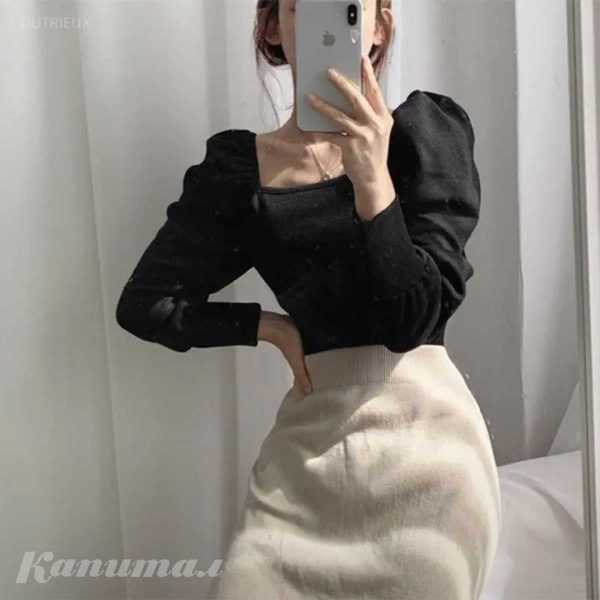 Топ кофточка лонг