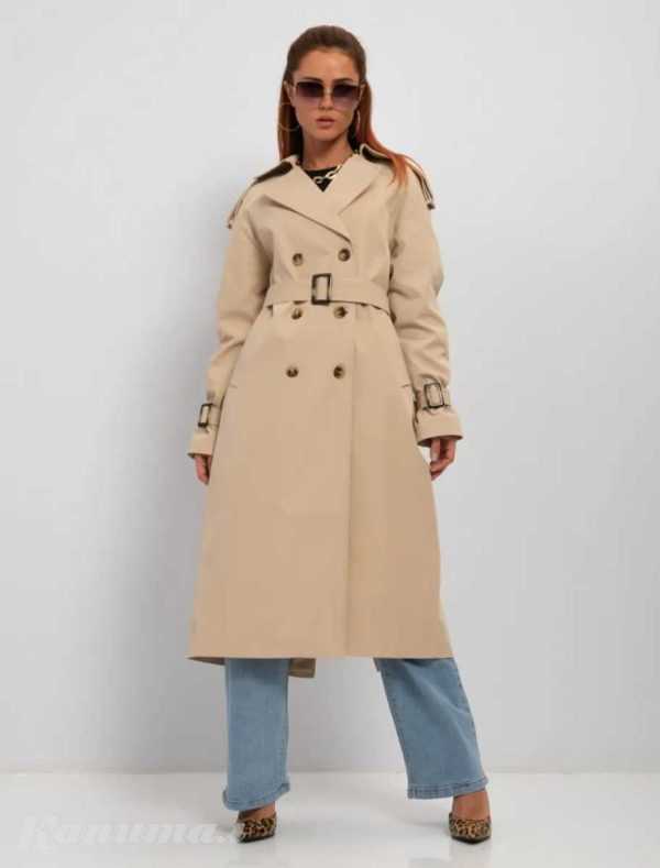Тренч бежевый длинный</a>