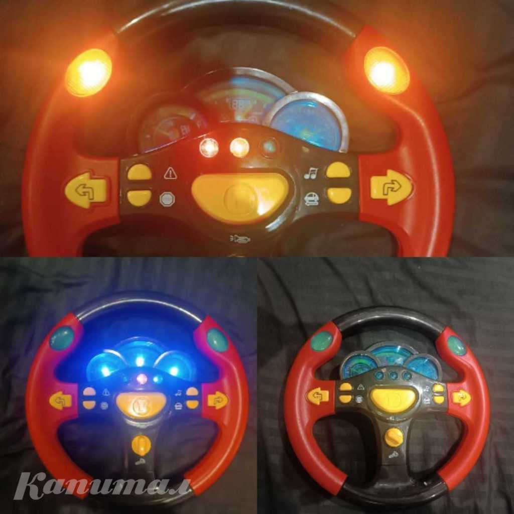 Руль музыкальный детский
