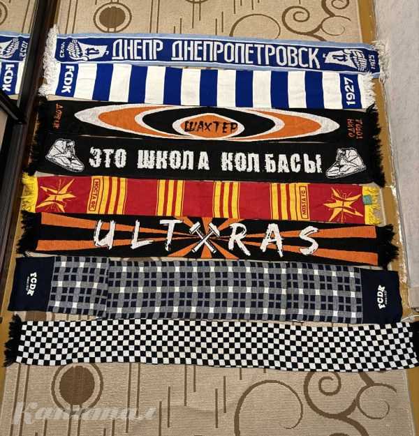 Шарфы футбольных клубов